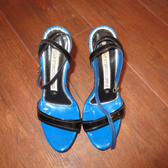 GIANMARCO LORENZI High Heel Platform Ankle Strap Sandals - Picture 7 of 8